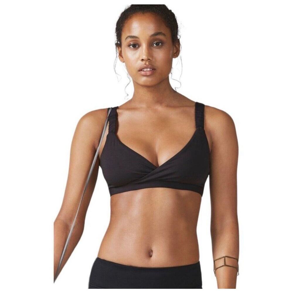Fabletics Women's Medium Cross Front Wireless Spo… - image 1